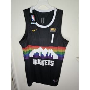 Michael Porter Jr. #1 Denver Nuggets Nike Swingman Jersey Skyline City Size 56